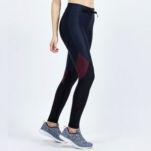 THE UPSIDE Racing Block Yoga Pant midi pant legging Sz 6